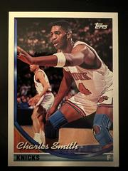 Charles Smith #144 Basketball Cards 1993 Topps Prices