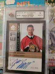 Jason Spezza [Autograph] Hockey Cards 2002 SP Authentic Prices