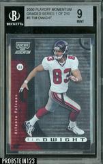 Tim Dwight #5 Football Cards 2000 Playoff Momentum Prices
