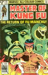 Master of Kung Fu #83 (1979) Comic Books Master of Kung Fu Prices