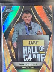 Forrest Griffin [Refractor] #EMB-9 Ufc Cards 2024 Topps Chrome UFC Embedded Prices