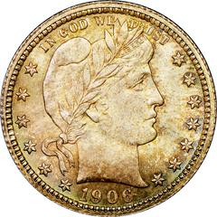 1906 O Coins Barber Quarter Prices