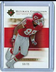 Tony Gonzalez [Gold] Football Cards 2004 Upper Deck Ultimate Collection Prices