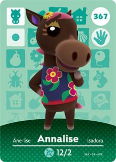 Annalise #367 [Animal Crossing Series 4] Cover Art