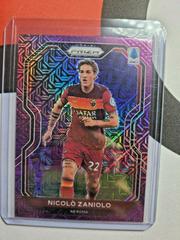 Nicolo Zaniolo [Purple Mojo] #23 Soccer Cards 2020 Panini Chronicles Prizm Serie A Prices