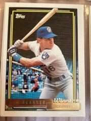 Jim Olander [Winner] Baseball Cards 1992 Topps Gold Prices
