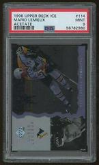 Mario Lemieux [Acetate] Hockey Cards 1996 Upper Deck Ice Prices