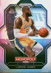 LeBron James [Silver] Basketball Cards 2022 Panini Prizm Monopoly All Stars Prices