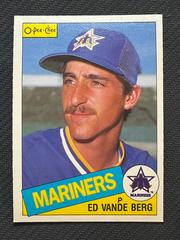 Ed Vande Berg #207 Baseball Cards 1985 O Pee Chee Prices