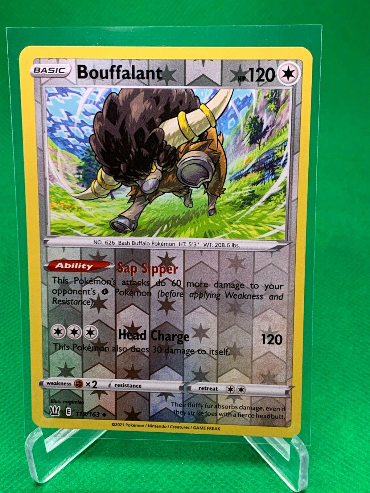 Bouffalant [Reverse Holo] #118 Pokemon Battle Styles