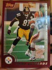 Troy Edwards #16 Football Cards 2000 Topps Season Opener Prices