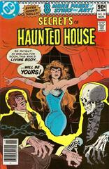 Secrets Of Haunted House [Newsstand] #30 (1980) Comic Books Secrets of Haunted House Prices