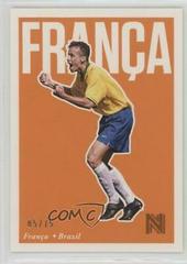 Franca [Orange] Soccer Cards 2017 Panini Nobility Prices