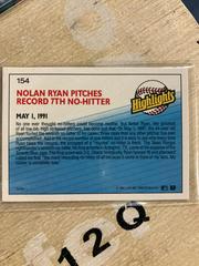 Back Of Error Card Date 1991 | Nolan Ryan [Error] Baseball Cards 1992 Donruss