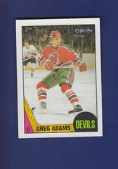 Greg Adams Hockey Cards 1987 O-Pee-Chee Prices
