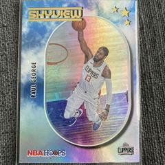 Paul George [Holo] Basketball Cards 2021 Panini Hoops Skyview Prices