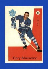 Gary Edmundson Hockey Cards 1959 Parkhurst Prices