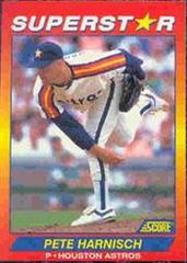 Pete Harnisch #12 Baseball Cards 1992 Score Superstars Prices