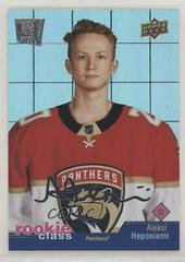 Aleksi Heponiemi #RC-2 Hockey Cards 2020 Upper Deck Rookie Class Se Prices