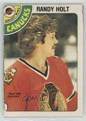 Randy Holt #341 Hockey Cards 1978 O-Pee-Chee Prices