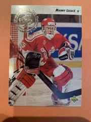 Manny Legace Hockey Cards 1992 Upper Deck Prices