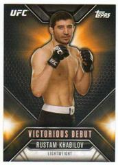 Rustam Khabilov Ufc Cards 2015 Topps UFC Chronicles Victorious Debut Prices