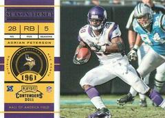 Adrian Peterson #74 Football Cards 2011 Playoff Contenders Prices