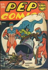 Pep Comics #26 (1942) Comic Books PEP Comics Prices