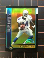 Antonio Bryant [Gold Refractor] #127 Football Cards 2002 Bowman Chrome Prices