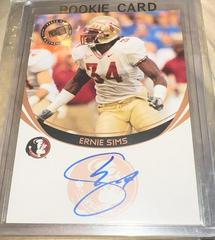 Ernie Sims [Bronze] Football Cards 2006 Press Pass Certified Autograph Prices
