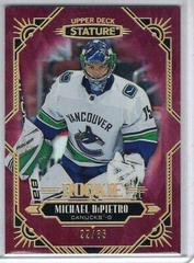 Michael DiPietro [Red] Hockey Cards 2020 Upper Deck Stature Prices