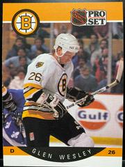 Glen Wesley #16 Hockey Cards 1990 Pro Set Prices