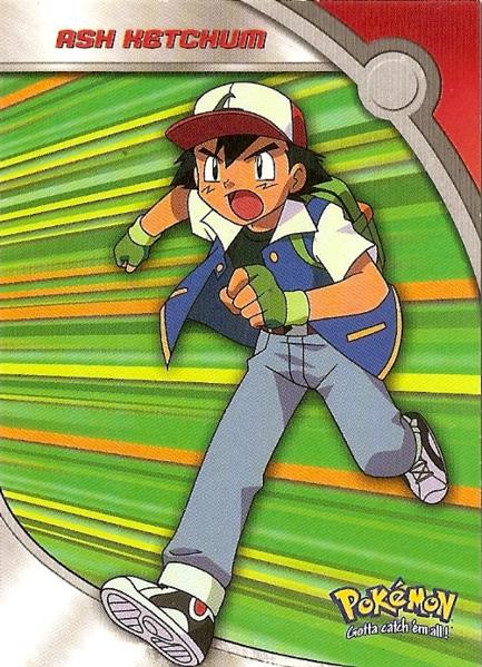 Ash Ketchum #HV1 Pokemon 2000 Topps TV Heroes & Villians