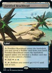 Fortified Beachhead [Extended Art] Magic Brother's War Prices