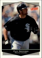 Paul Konerko Baseball Cards 1999 Upper Deck Victory Prices