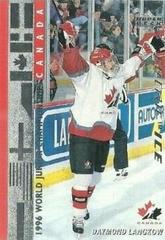 Daymond Langkow #526 Hockey Cards 1995 Upper Deck Electric Ice Prices