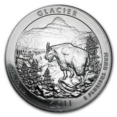 2011 [GLACIER] Coins America the Beautiful 5 Oz Prices