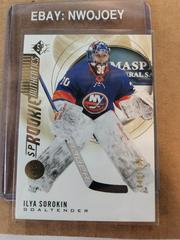 Ilya Sorokin [Gold] Hockey Cards 2020 SP Prices