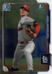 Jake Woodford #187 Baseball Cards 2015 Bowman Draft Chrome Prices