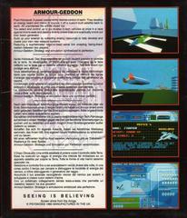 Back Cover | Armour-Geddon Atari ST
