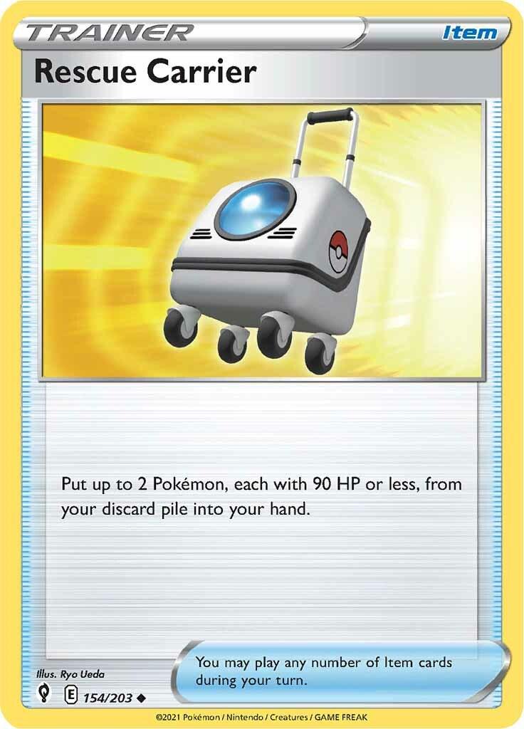 Rescue Carrier #154 Pokemon Evolving Skies