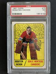 Rogatien Vachon #75 Hockey Cards 1967 Topps Prices