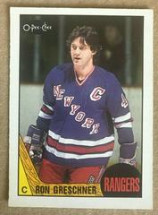 Ron Greschner Hockey Cards 1987 O-Pee-Chee Prices