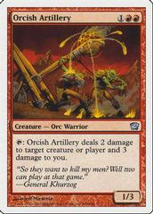 Orcish Artillery [Foil] Magic 9th Edition Prices