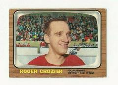 Roger Crozier #43 Hockey Cards 1966 Topps Prices