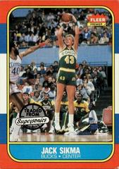 Jack Sikma Basketball Cards 1986 Fleer Prices