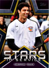 Christian Yelich #SIS-1 Baseball Cards 2021 Topps Stars in Service Prices