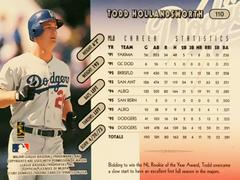 Rear | Todd Hollandsworth Baseball Cards 1997 Panini Donruss Team Set
