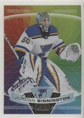 Jordan Binnington [Rainbow Color Wheel] Hockey Cards 2019 O Pee Chee Platinum Prices