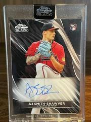 AJ Smith-Shawver #CBA-AS Baseball Cards 2024 Topps Chrome Black Autograph Prices